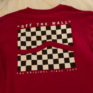 Vans off the wall cropped tee